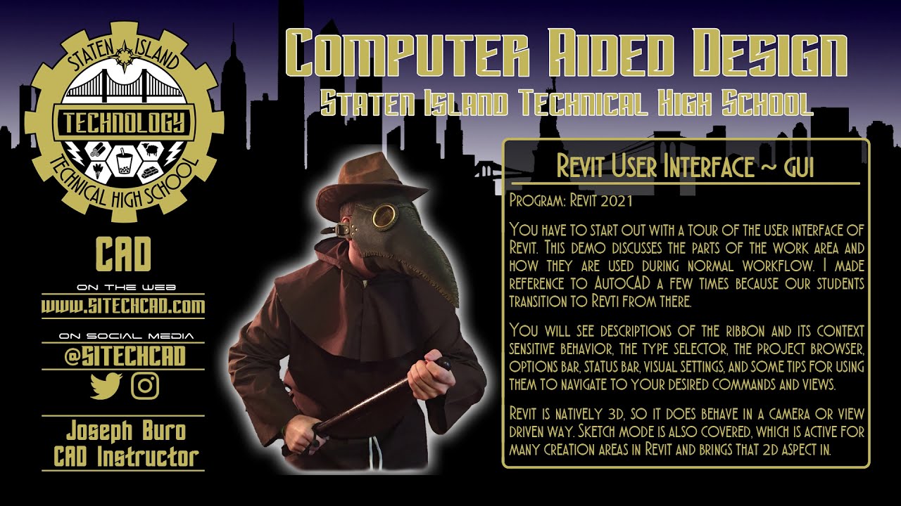 Revit User Interface by Joseph Buro at Staten Island Technical HS (R0002)