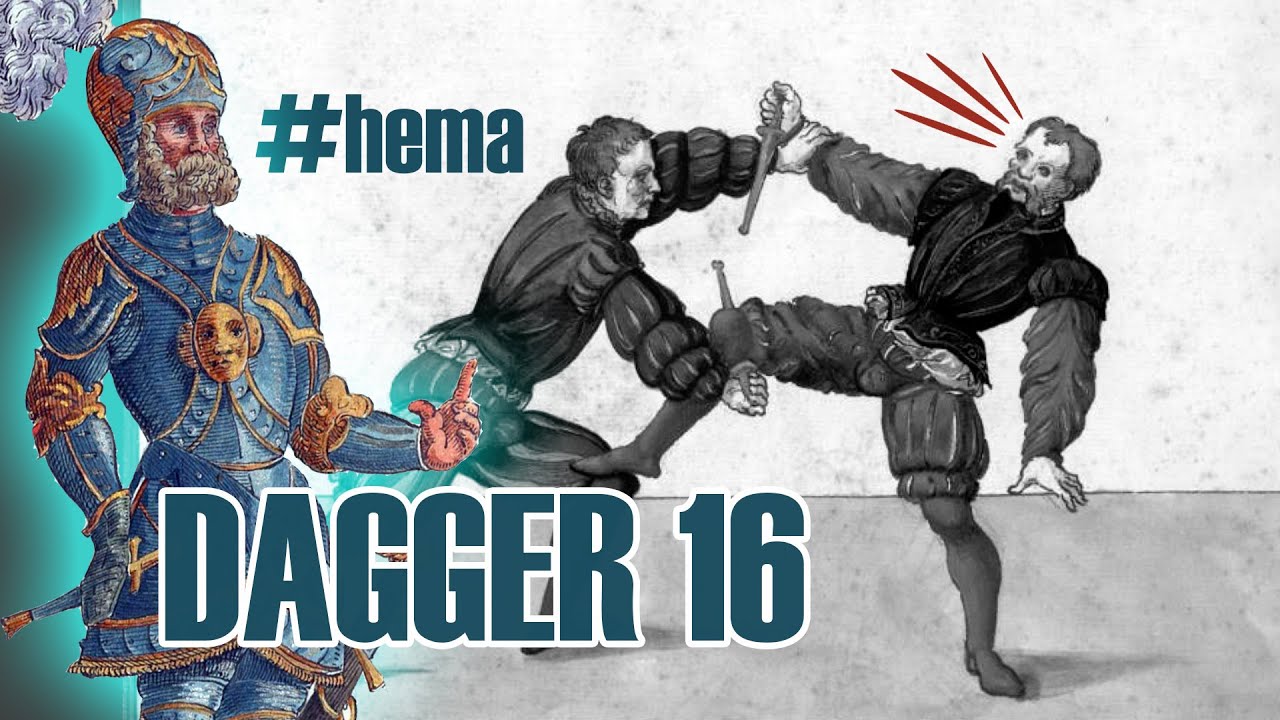 Paulus Hector Mair - Historical #Dagger fencing play No.16 - HEMA