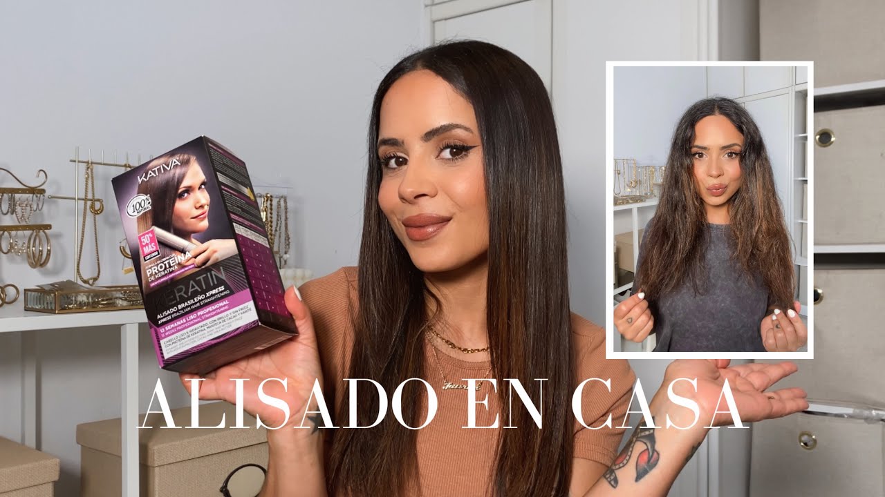 ALISADO BRASILEÑO EN CASA/ Keratina Kativa Express- La Mejor de Todas?????