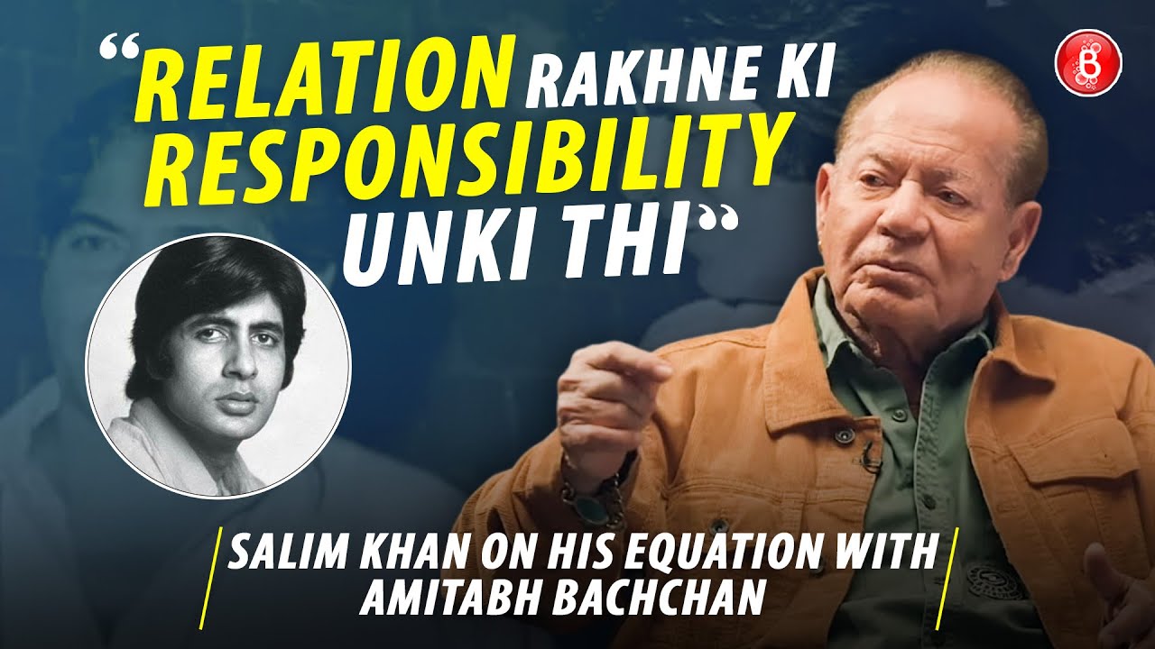Salim Khan on his fallout with Amitabh Bachchan after the split with Javed Akhtar