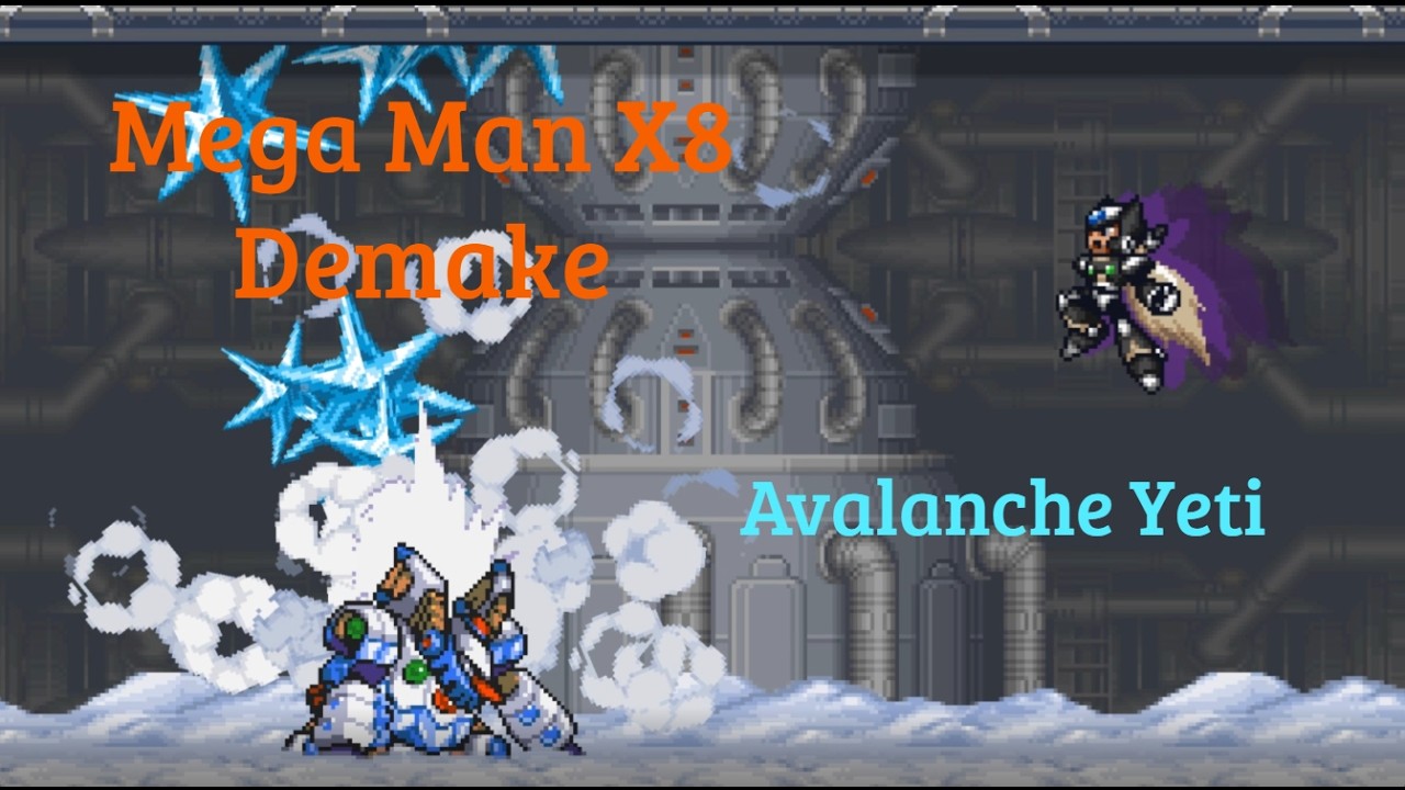 MMX8 Demake Touch Mod - Avalanche Yeti (Hard Mode/Beta Zero)
