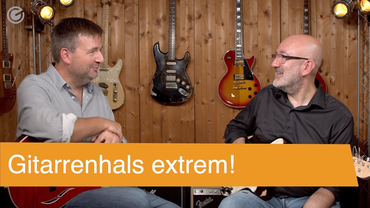 Gitarrenhals extrem! Warmoth und Joe Striebel H&auml;lse f&uuml;r Fender Telecaster  - SUPERGAIN TV 43