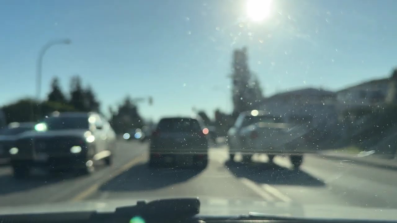 POV Driving from Vancouver to South Surrey - Bad Drivers Edition