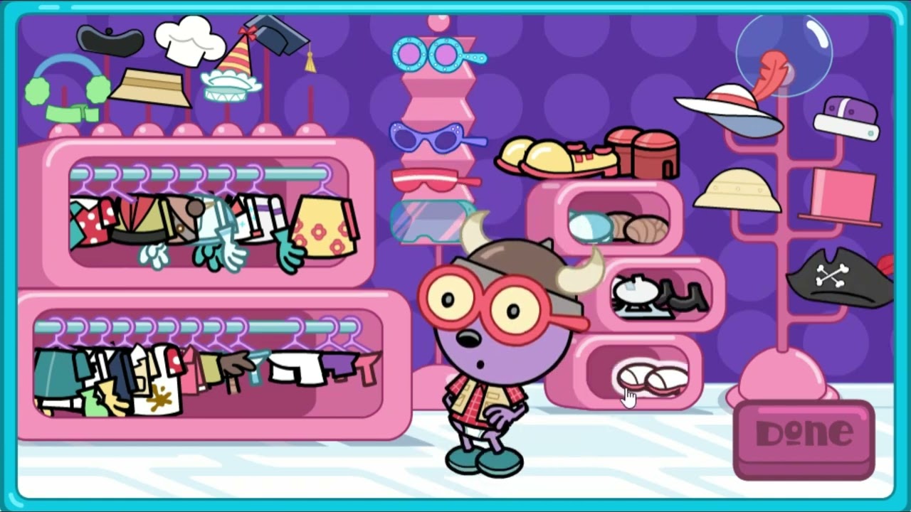 Let's Play Wow! Wow! Wubbzy! Walden's Delightful Dress Up