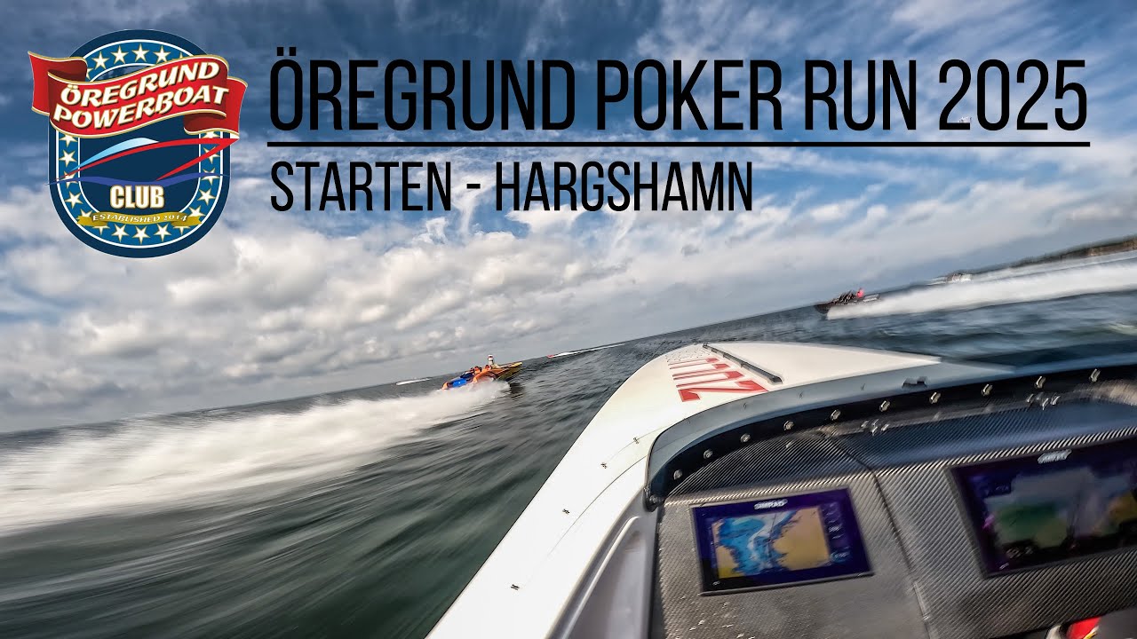 Öregrund Poker Run 2025 | Starten