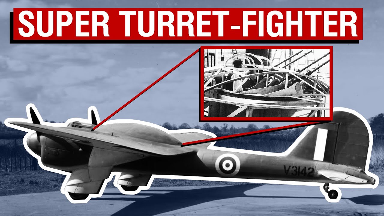 The Defiant's Failed Successor | Boulton-Paul P.92 [Aircraft Overview #93]