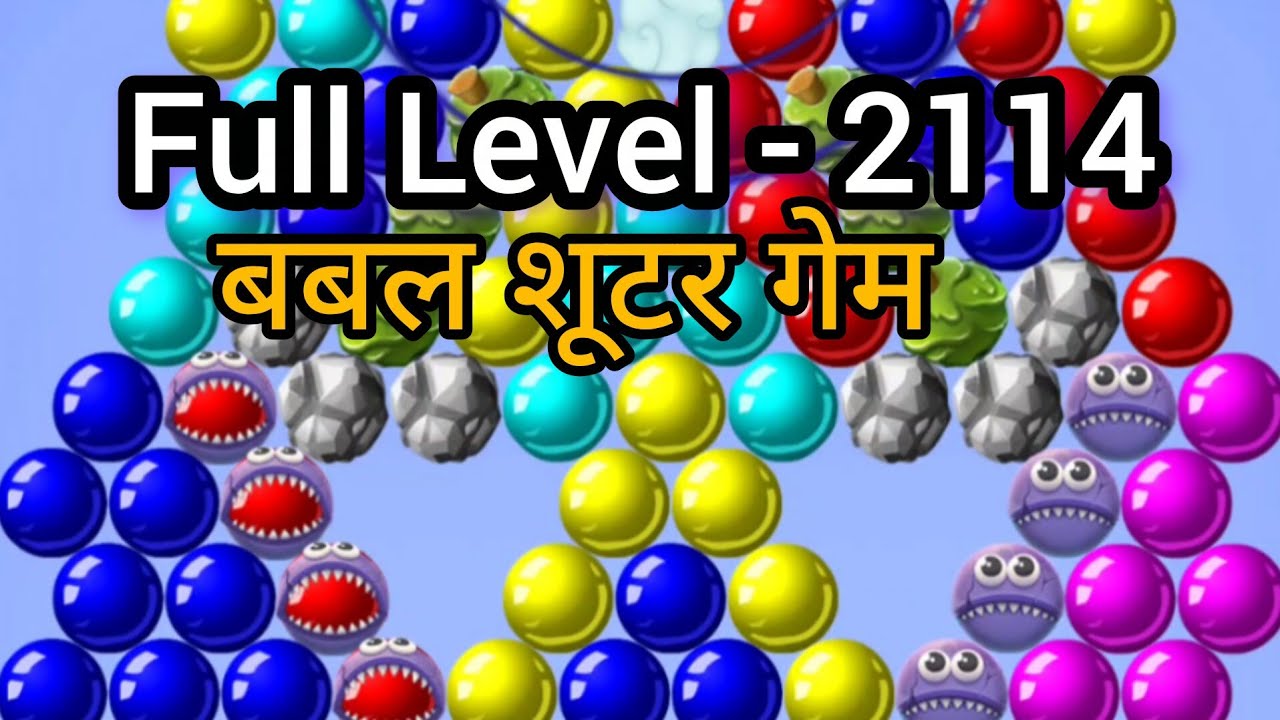 Bubble Shooter - Classic Pop Video Game: Complete Level -2114 | Bubble Shooter Gameplay 