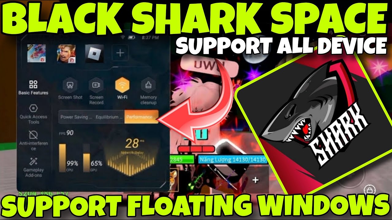 🎮 GAME TURBO BLACK SHARK 2025‼️ FLOATING WINDOWS AKTIF ‼️ FULL BOOSTER ALL ANDROID TANPA ROOT‼️