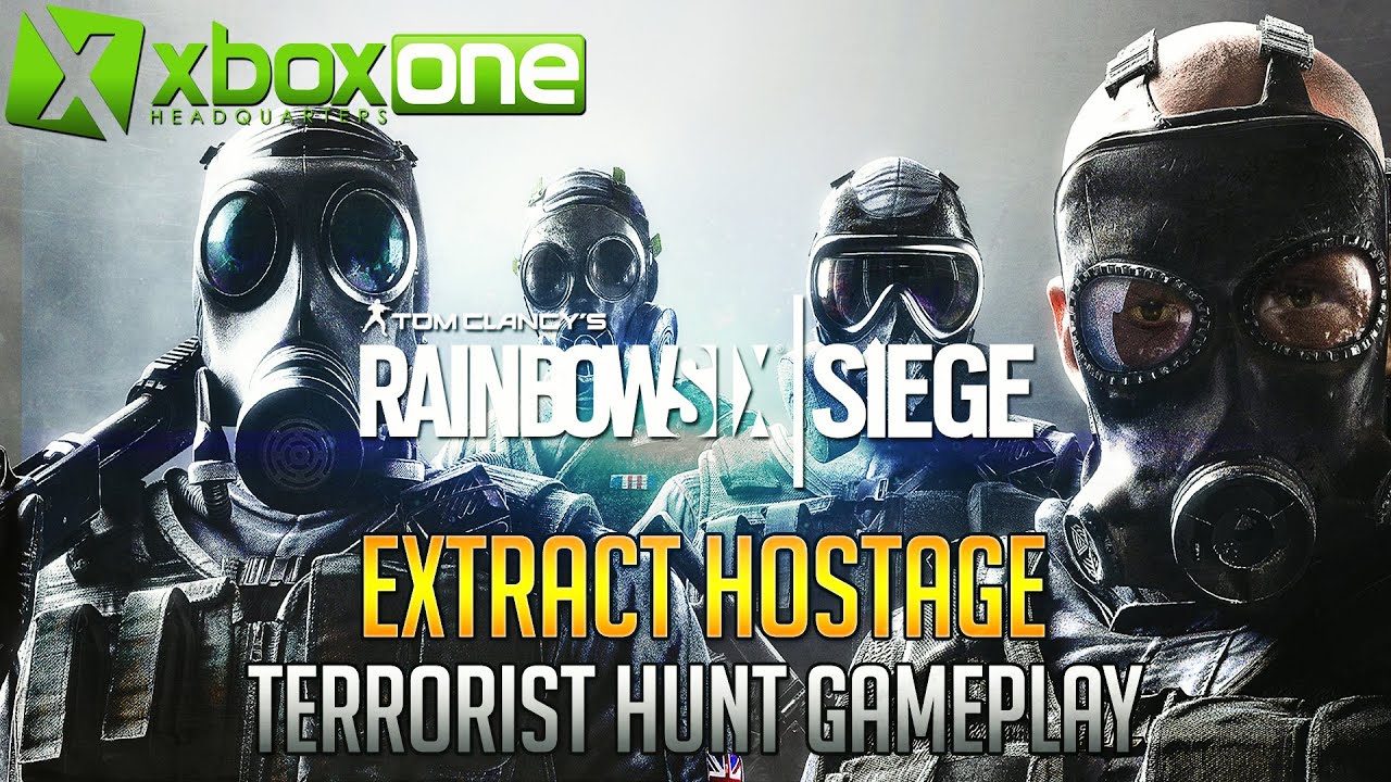 Tom Clancy's Rainbow Six Siege - Terrorist Hunt 'Extract Hostage' Xbox Gameplay (11-0) HD 1080p