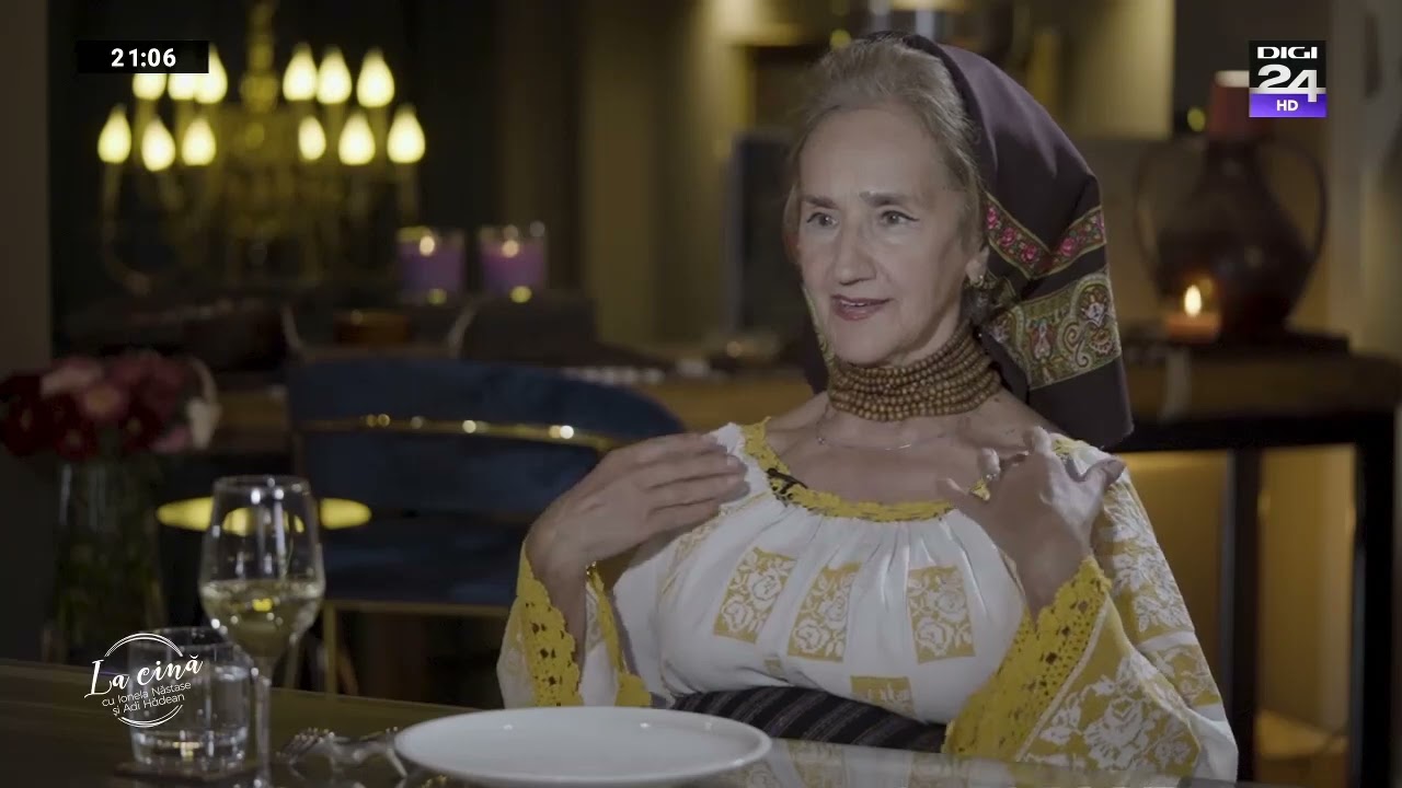 La cină cu Sofia Vicoveanca: Eram tânără și m-am trezit cu glas de bătrână, de babă