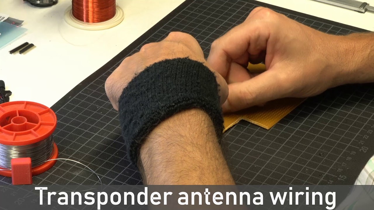 Transponder: Antenna wiring