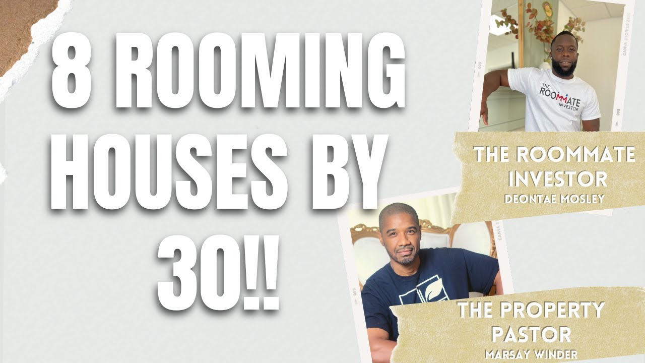 Investor buys 8 Rooming Houses by 30!! | Interview and Q&A with The Roommate Investor