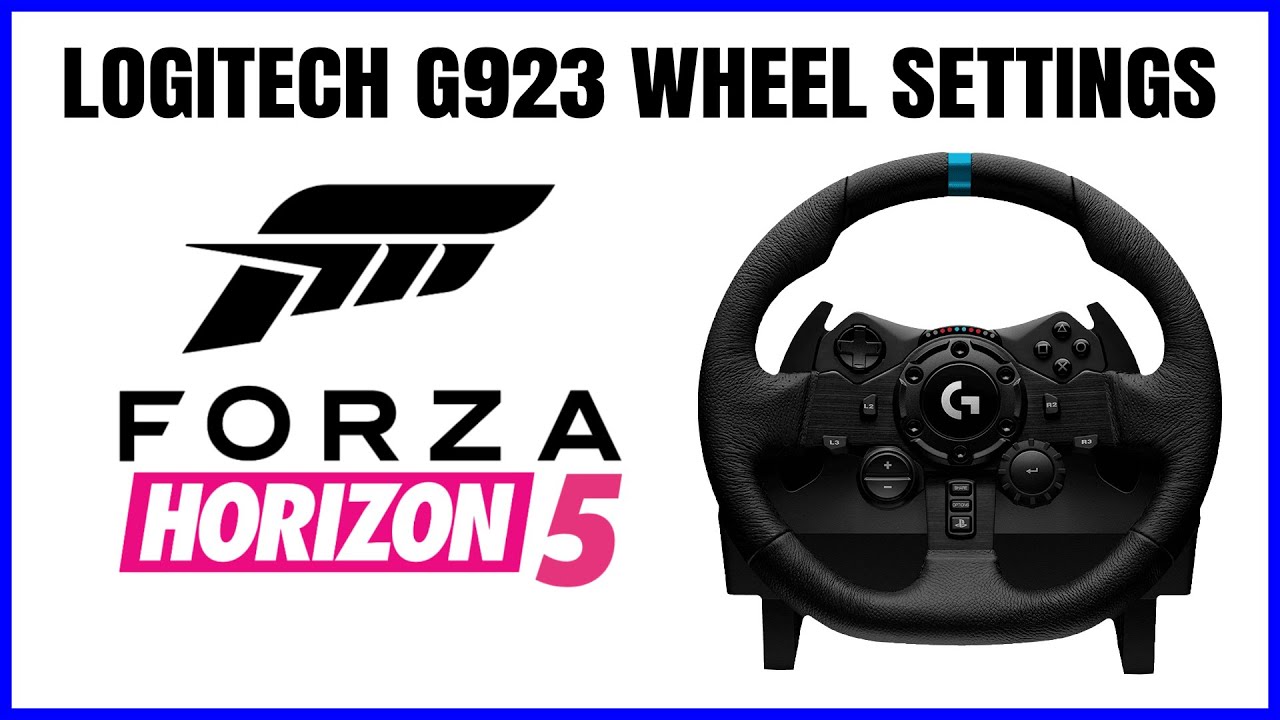 FORZA HORIZON 5 Logitech G923 Best Wheel Settings - 900° Rotation Simulation Steering