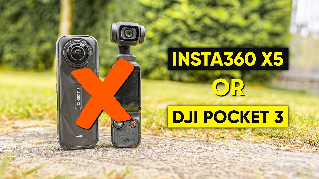 WHY Would ANYONE Buy Insta360 X5 over DJI Pocket 3...