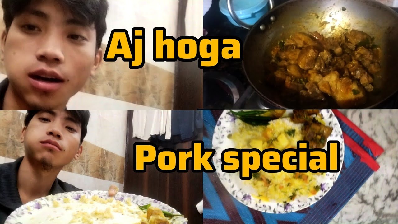 Aj hoga pork special but no mukbang 