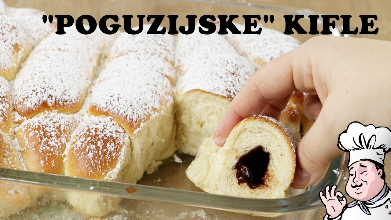 „Poguzijske“ kifle sa pekmezom od šljiva - najmekše kifle koje sam ikad napravila - gurmanske kifle