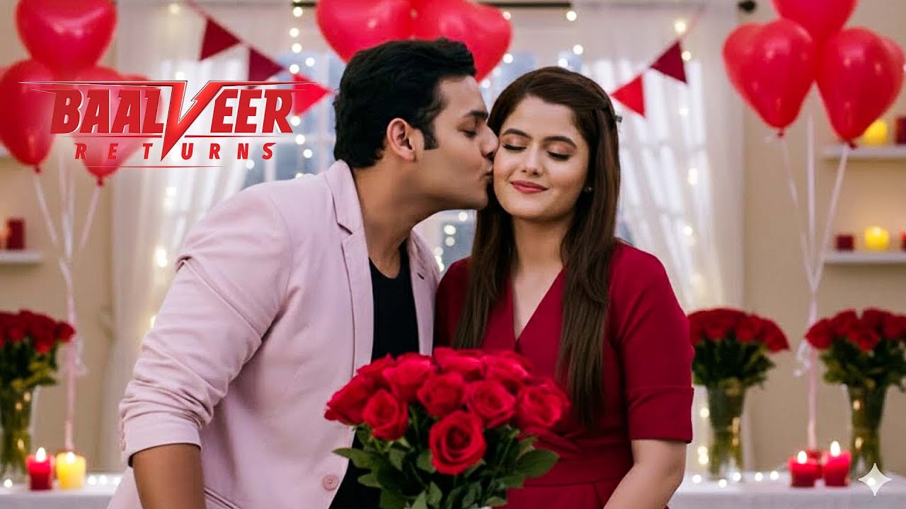 बालवीर ने दिया अन्नया को वैलेंटाइन डे पे सरप्राइज और क्या kiss | baalveer returns valentine special