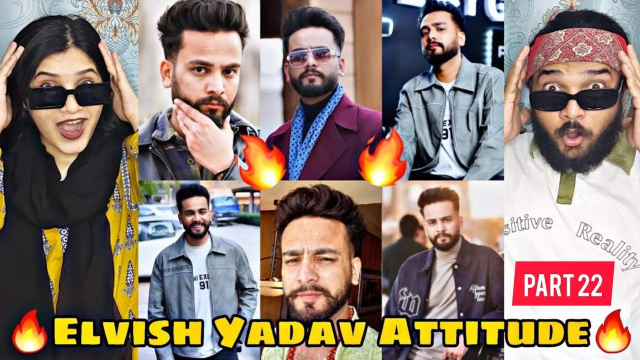 Elvish Yadav Attitude Video REACTION | Elvish Yadav Angry Moments | Reaction Bazar | part 22