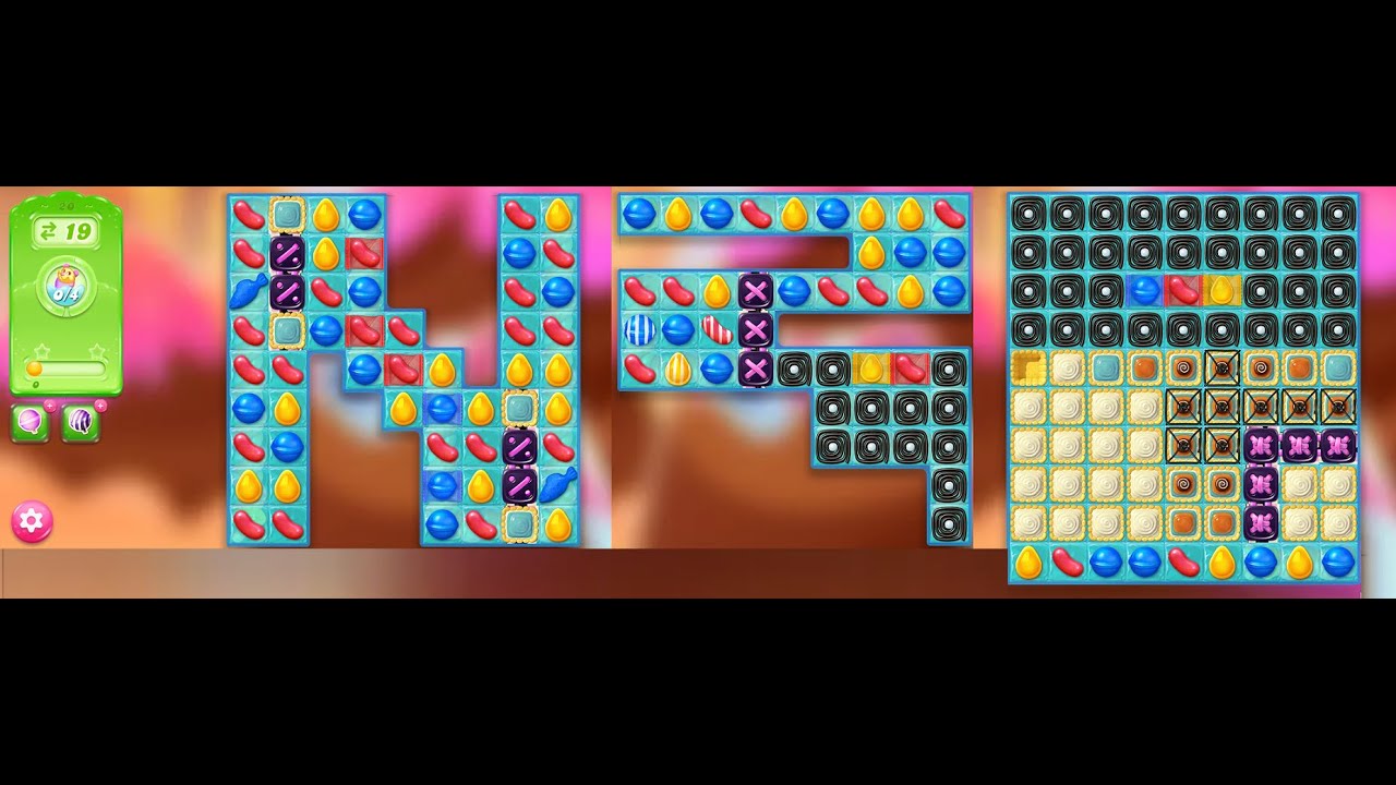 Level 198 50 Fanon Candy Crush Jelly Saga Custom Level Hardest Level #candycrushsaga #candycrush