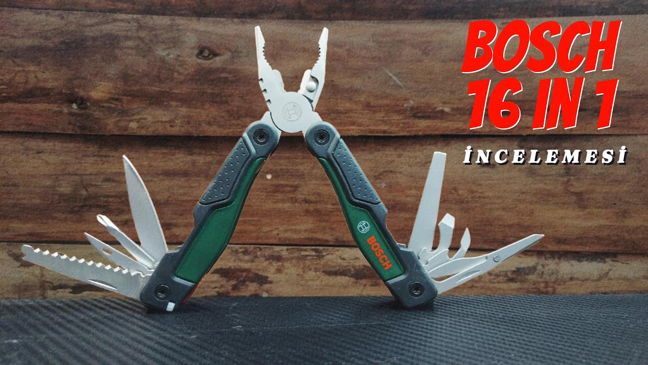Bosch 16 in 1 Almaya Değer mi?  Çok Amaçlı Alet  İncelemesi