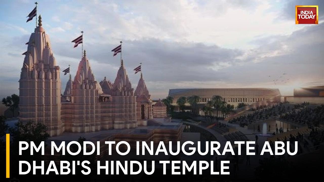 PM Narendra Modi to Inaugurate Swaminarayana Temple In Abu Dhabi