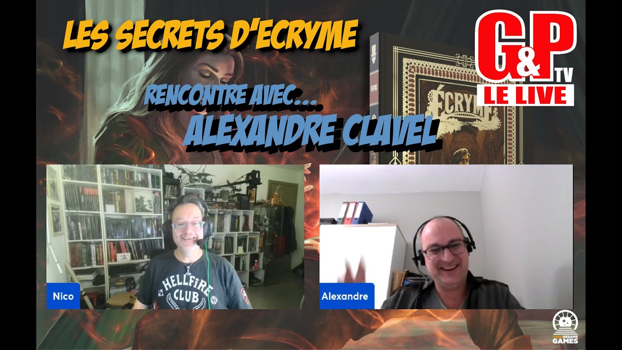 Les Secrets de l'Ecryme - Interview Alexandre Clavel