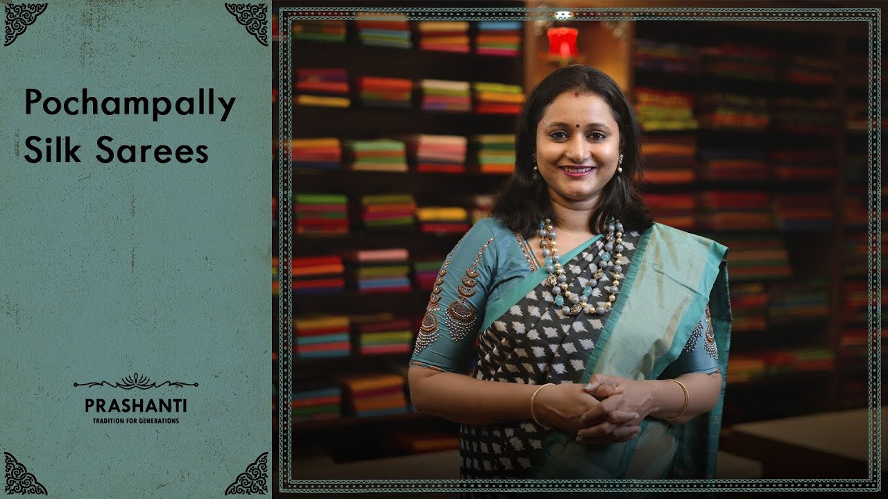 Pochampally Ikat Silk Sarees by Prashanti