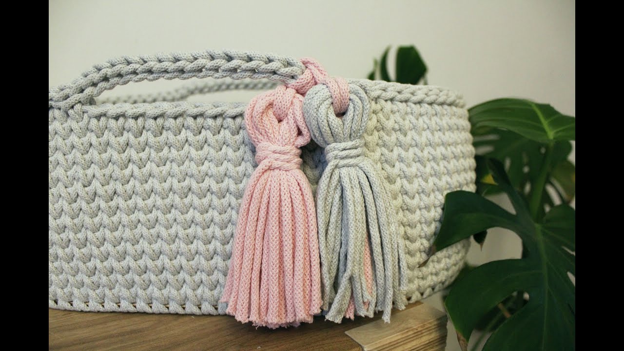 Jak zrobić chwost do kosza Mojżesza? How to make a tassel for moses basket - tutorial.