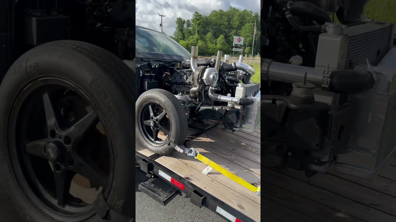 twin turbo swapped crown Vic   #crownvic #holleyefi #coyote #twinturbo