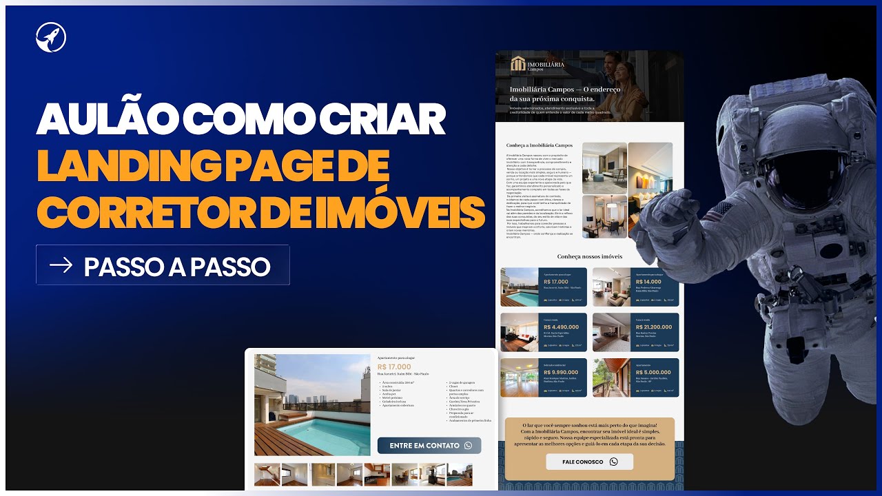 Como Criar Landing Page para Corretores de Imóveis no WordPress Com Popup de Exibição de imóveis