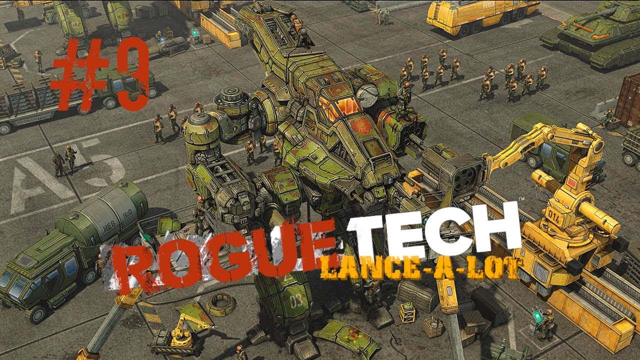 #9. BattleTech. RogueTech: Lance-A-Lot. 