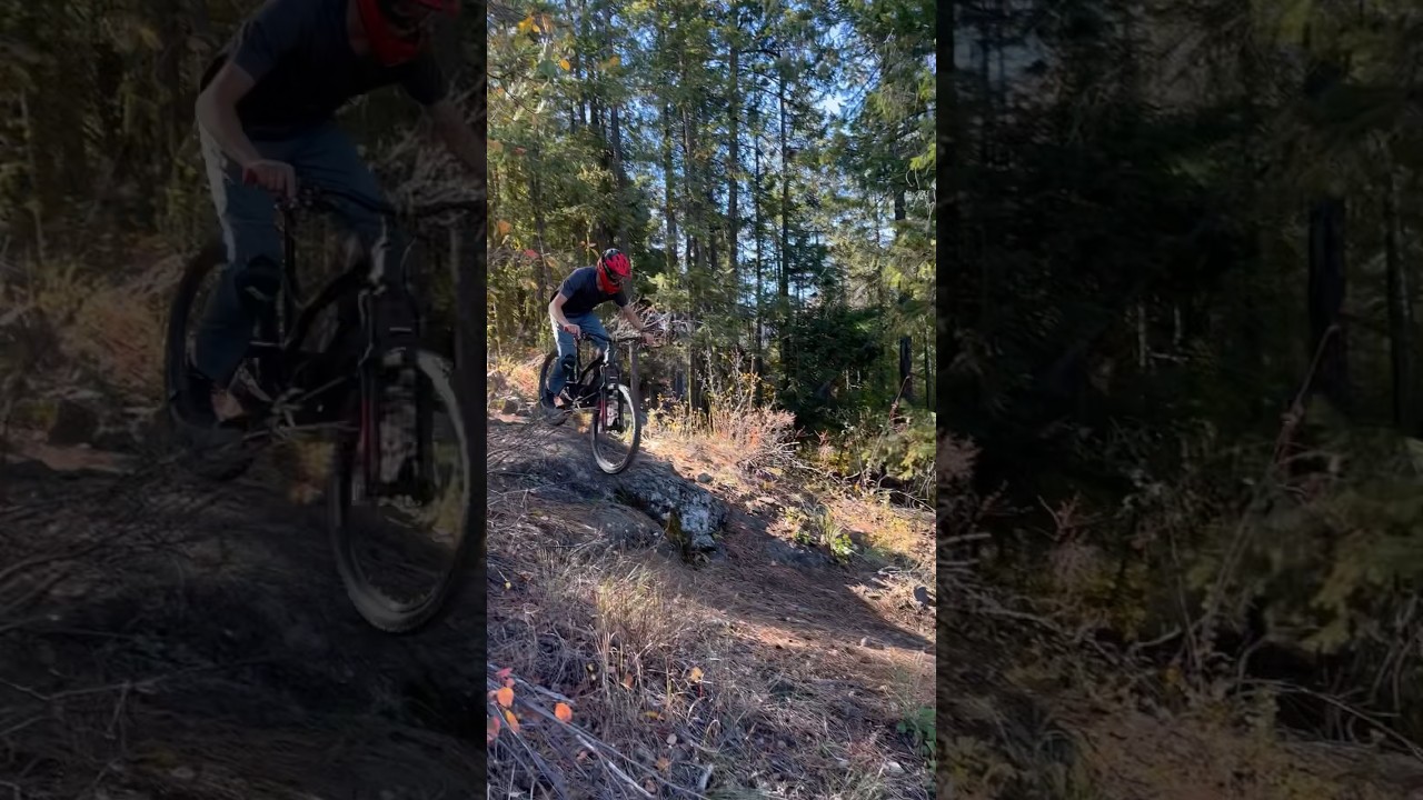 Double Black Diamond tech next to a CLIFF #mtb #shorts