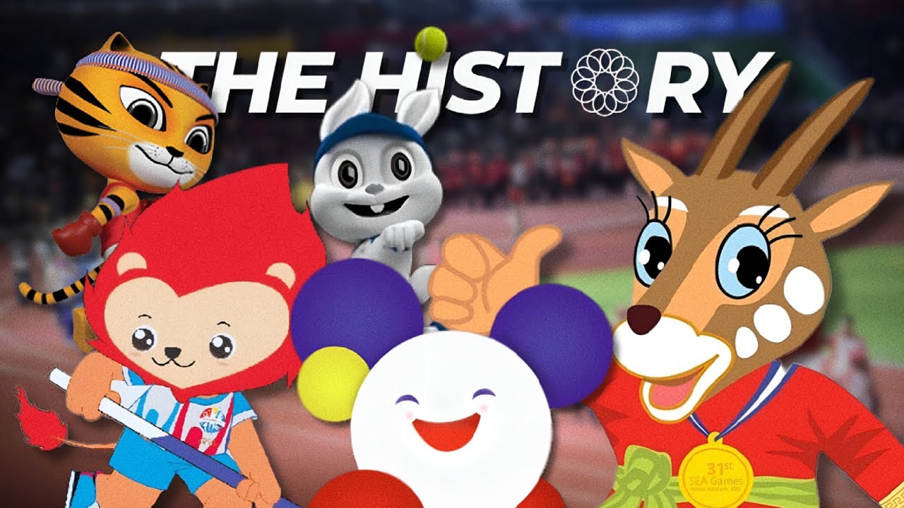 SEA Games Mascot Evolution (1985 to 2023)