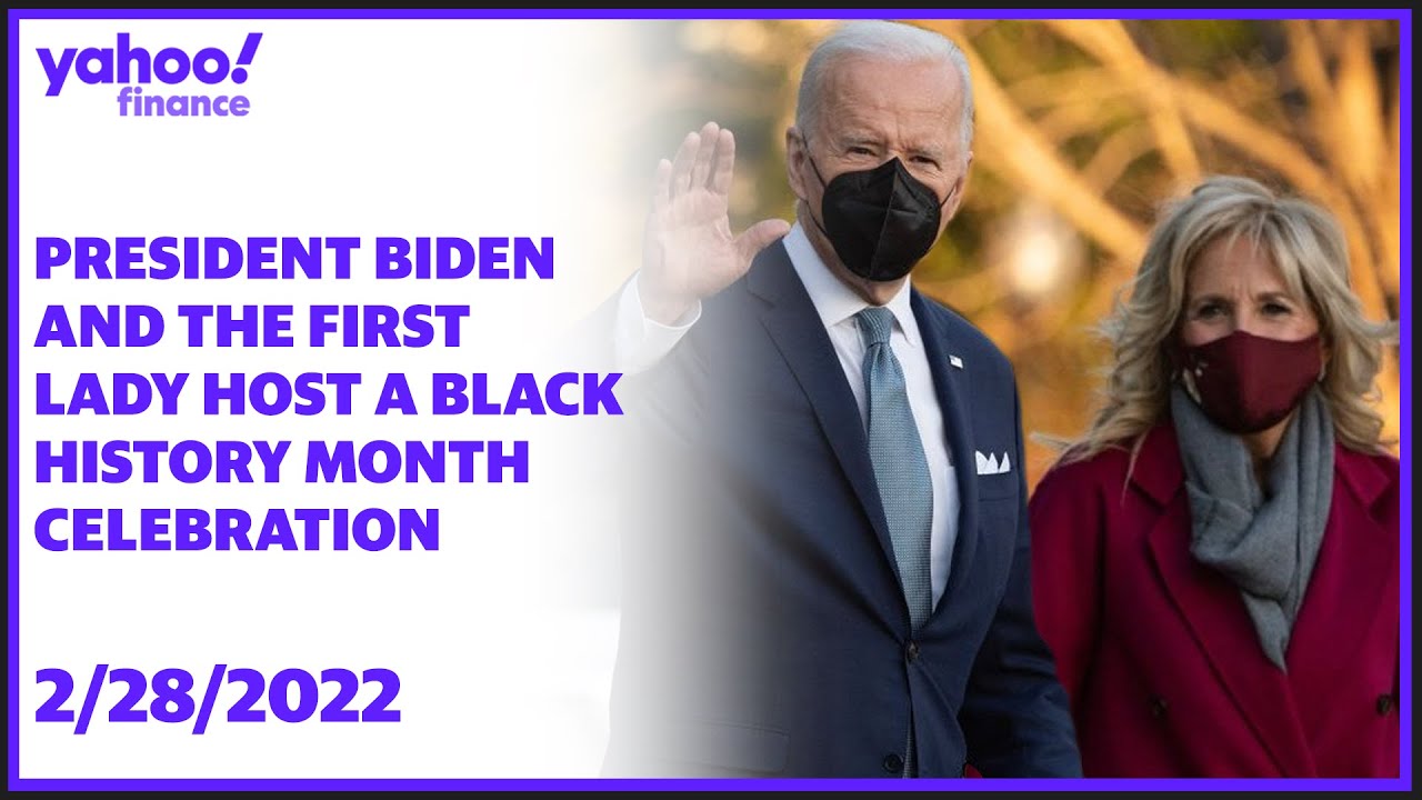 President Biden and the first lady host a Black History Month celebration