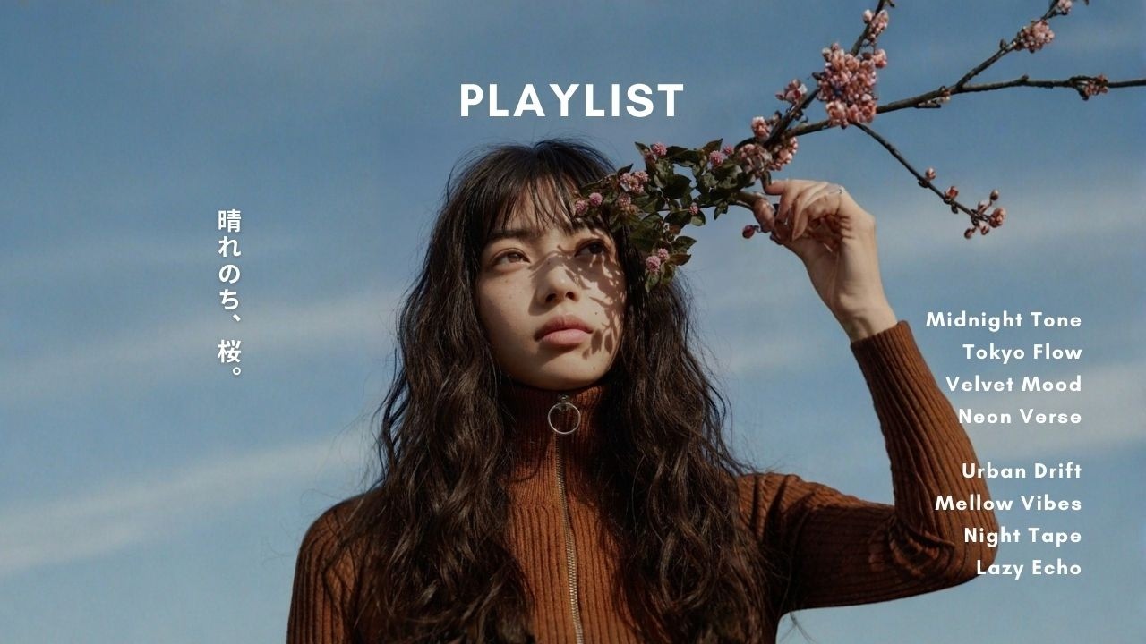 【邦楽Playlist】晴れのち、桜。｜日本語チルポップ・jazz・Lo-Fi・Study Music