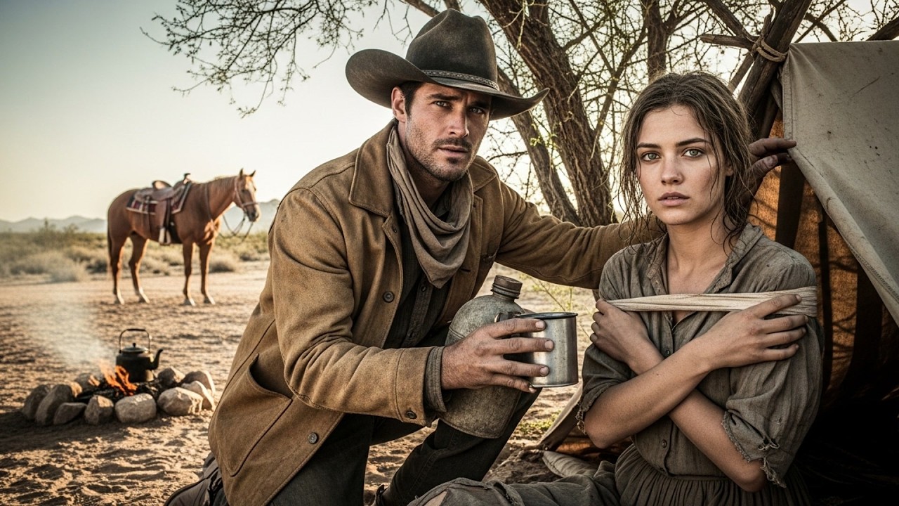 Outlaws Left Her For Dead In Desert Sun, A Cowboy Tracked Her Blood Trail And Found Her Alive
