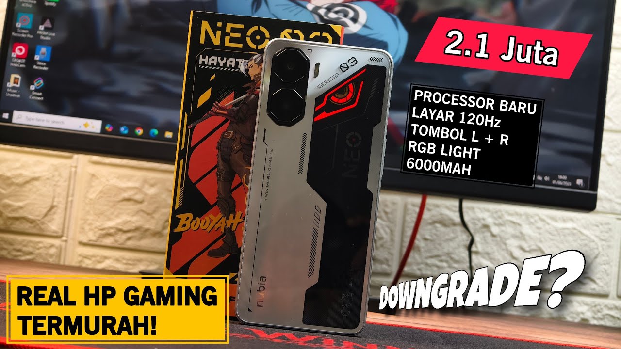 DOWNGRADE? Layar Gak ada Full HD - Bukan penerus Nubia Neo 2 | Unboxing & Test Nubia Neo 3 INDONESIA