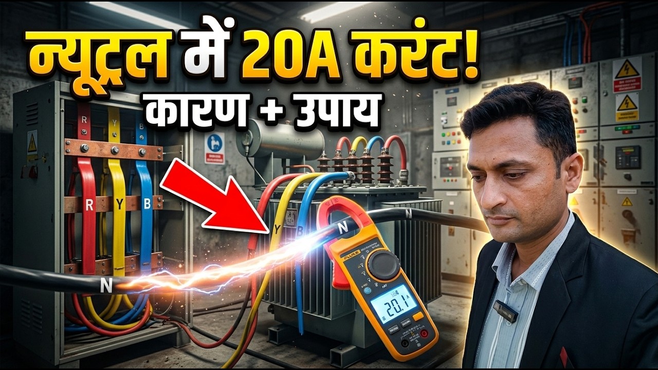 न्यूट्रल मे करंट आना कितना खतरनाक होता है | Neutral mein current kyon aata hai