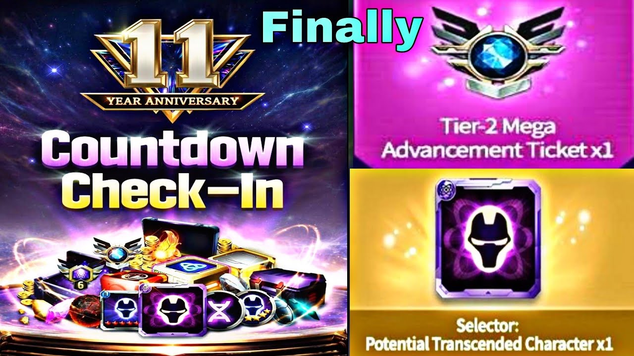 Подробности мероприятия, посвященного 11-летнему юбилею Marvel Future Fight: обратный отсчет до н...
