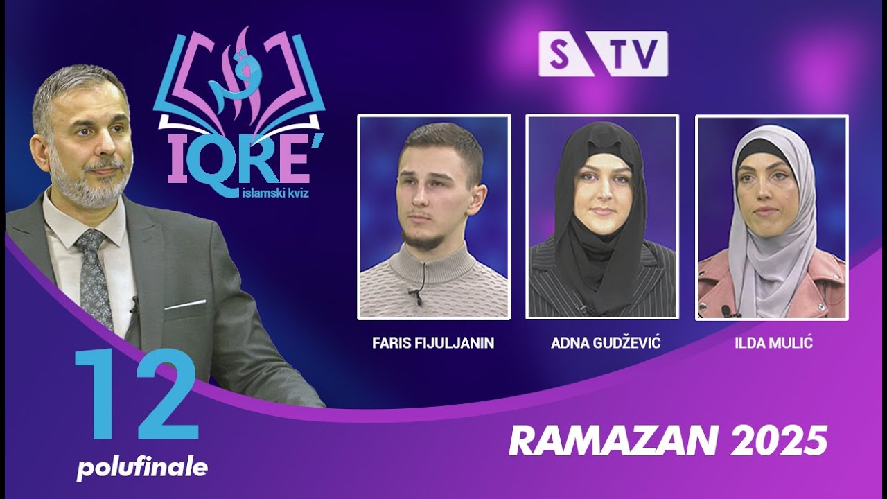12 Islamski kviz IQRE' 2025. treće polufinale