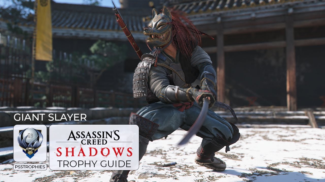 Assassin's Creed Shadows Giant Slayer Trophy Guide