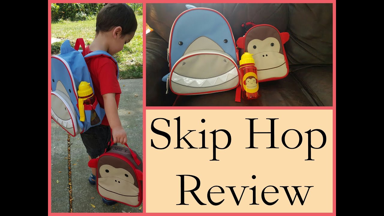 Skip hop backpack and lunchbox review