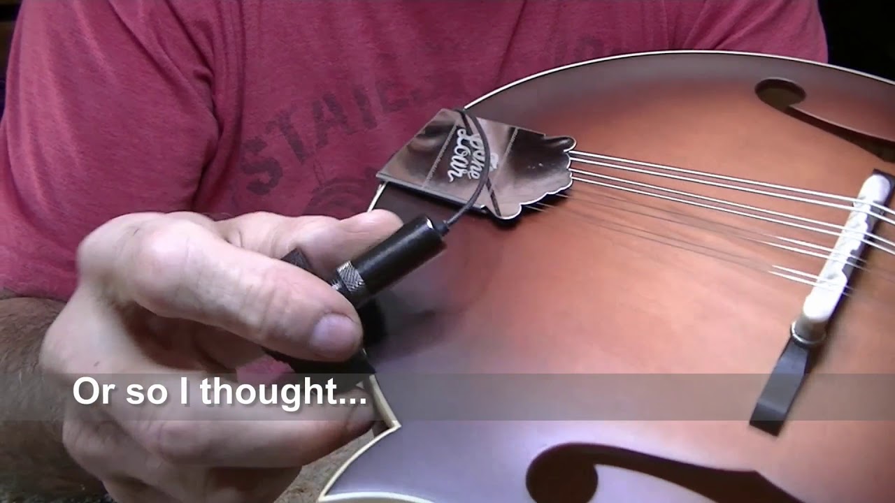 218 RSW LR Baggs Radius Mandolin Pick Up Install Review