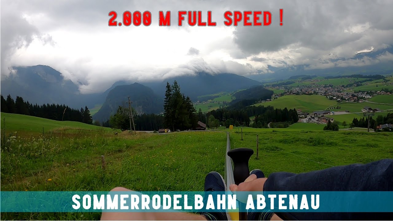 Sommerrodelbahn Karkogel, Abtenau - ONRIDE FULL SPEED (GoPro) 2022