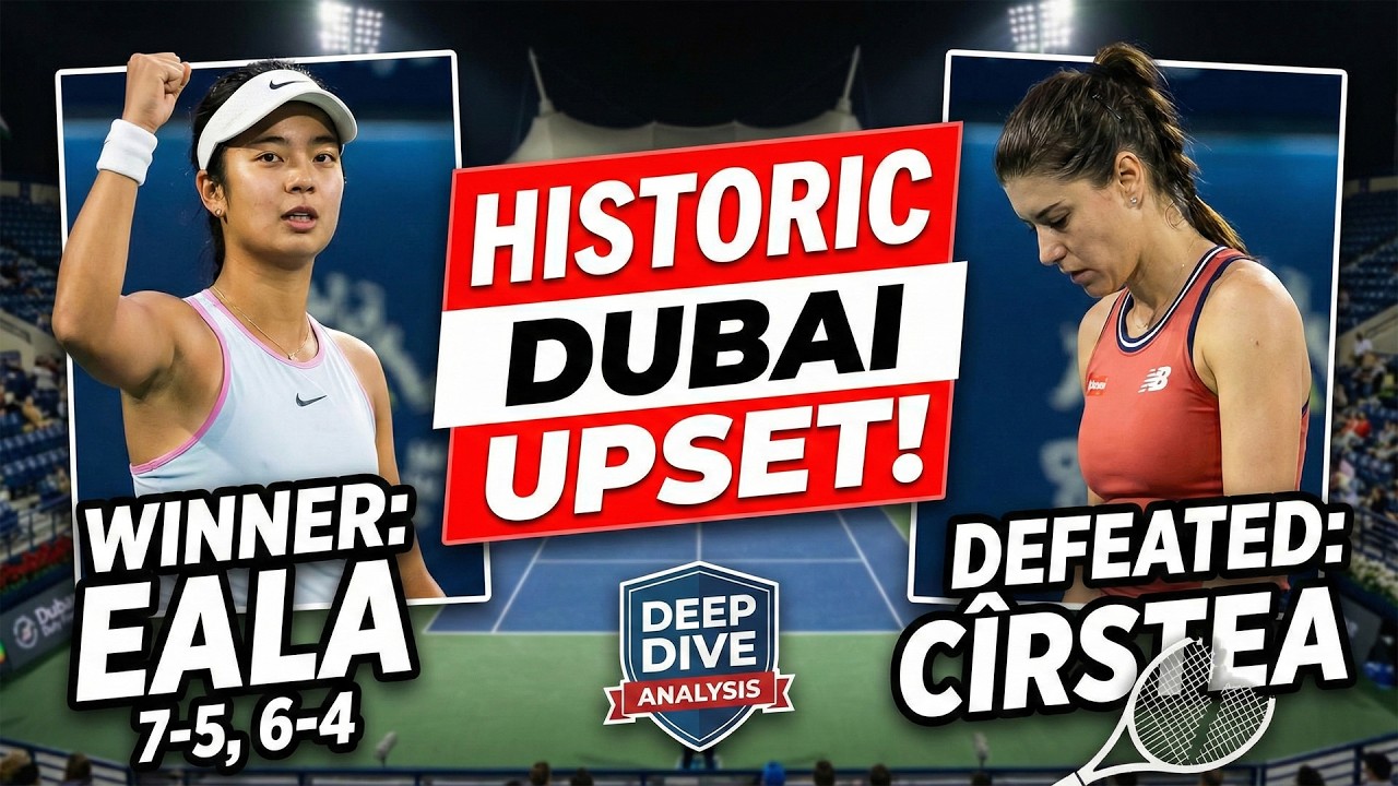 ALEX EALA SHOCKS THE WORLD! 😱 Historic Upset vs  Cîrstea! Deep Dive.