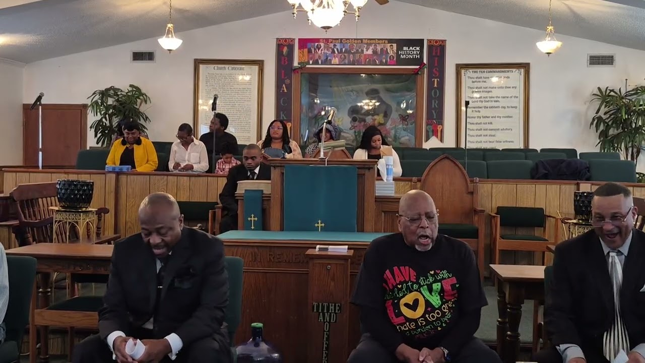St Paul B C Mooringsport, LA  Sunday February 22, 2026 11AM