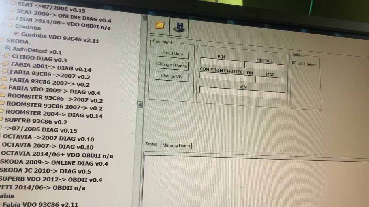 Carprog V13.77 Online SERG2000CAR000UA Carprog 13.77  Przegląd dostepnych funkcji