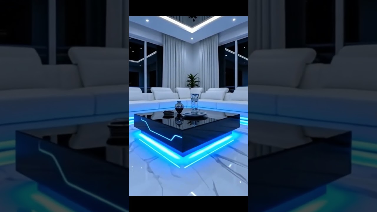 Welcome to the Future! 🛸 | My Futuristic Living Room Tour 