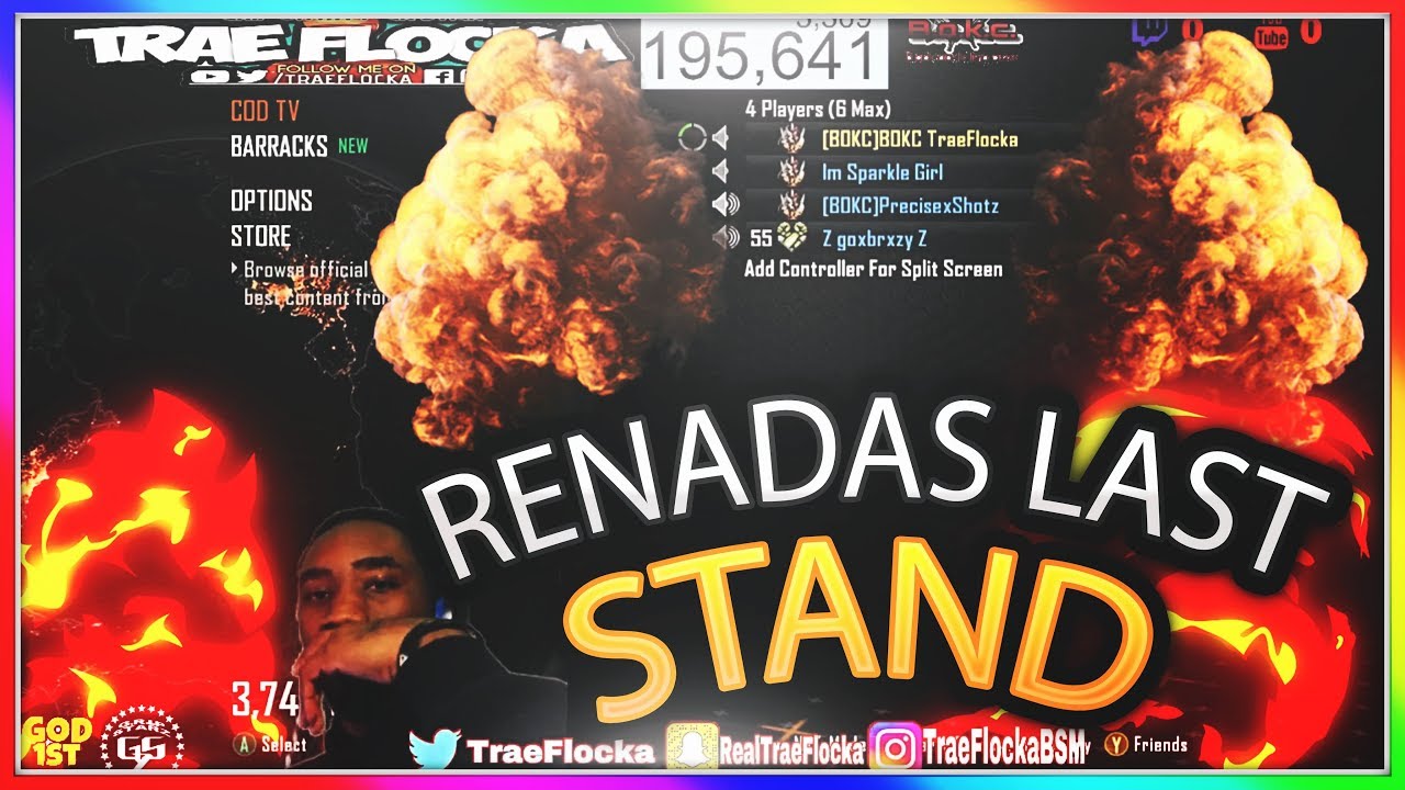 HILARIOUS ARGUMENTS! COD BLACK OPS 2! RENADA'S LAST STAND AGAINST FLOCKA! #GOMFSFB #BLACKOPS2