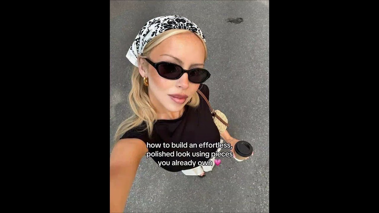 look polished without trying, using what you already own 